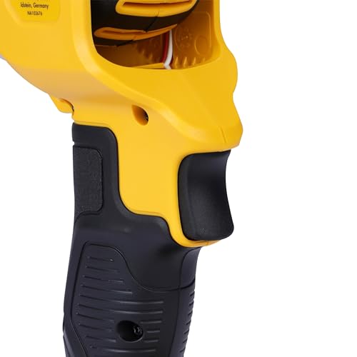 DEWALT Akku-LED-Strahler / Baustellenstrahler (18 V, max. 1.000 Lumen, max. 400 m Distanz, drei weiße und ein abgesoftete rote LED, drehbarer Lampenkopf, Lieferung ohne Akku und Ladegerät), DCL043