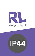 Reality Leuchten LED Akku Außen Tischleuchte Aruba R57080101, Kunststoff weiß, ink. 1 Watt RBG LED mit Farbwechsel