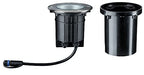 Paulmann Beleuchtungssystem Plug&Shine LED-Außeneinbauleuchte 6 W Warm-Weiß 93908 Silber 38 °