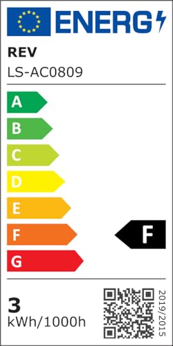 REV LED Wandlampe innen - Wandbeleuchtung mit Akku, 180lm, dimmbar, 360° drehbar, kabellose Leselampe - ideal für Flur, Schlaf- & Wohnzimmer, schwarz