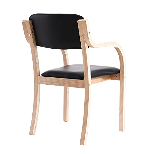 Teqler T-135663 Teqler Besucherstuhl schwarz