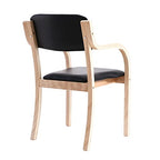 Teqler T-135663 Teqler Besucherstuhl schwarz