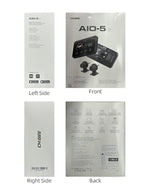 AIO-5 Lite Motorcycle Carplay Android Auto GPS Navigation System, BSD, STARVIS HDR 5" LCD, 60FPS,5G Wi-Fi BT, IP67 Waterproof, Support Siri Google Assistant, 24H Parking Mode, Dedicated App