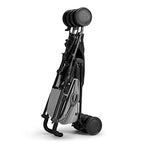 Kinderkraft Kinderwagen SIESTA, Leichte Reise Buggy, Verstellbare Rückenlehne, Liegeposition, Kleine Maße nach Zusammenklappen, Vergrößerbares Verdeck, Für ältere Kinder, bis 22 kg, Grau