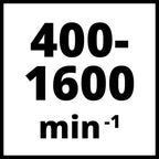 Einhell Dekupiersäge TC-SS 406 E (120 W, 50 mm Schnitthöhe, 47° neigbarer Tisch, variable Drehzahl, Blasvorrichtung, inkl. 2 Sägeblätter)