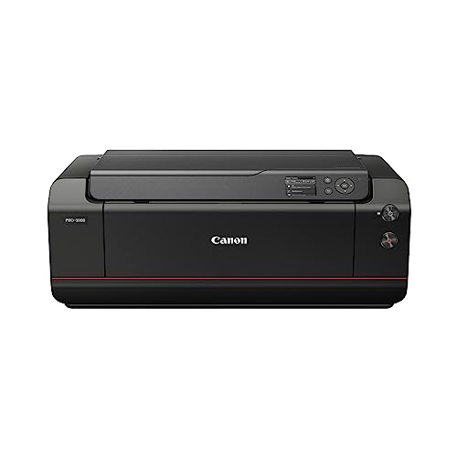 Canon imagePROGRAF PRO-1000 (DIN A2 Druck randlos, 12-Tintensystem, WLAN, LAN, 7,5 cm Farbdisplay), schwarz