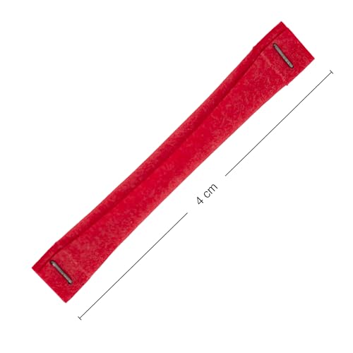 herlitz Gewinnlose nummeriert, 1-500, 10x50 Stück, Farbe Rot, Tombola, Gewinnspiel