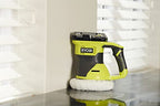 RYOBI 18 V ONE+ Akku-Exzenter-Polierer PRO 125 mm – Starke Poliermaschine für unebene Flächen mit hoher Schwingzahl – Ohne Akku & Ladegerät