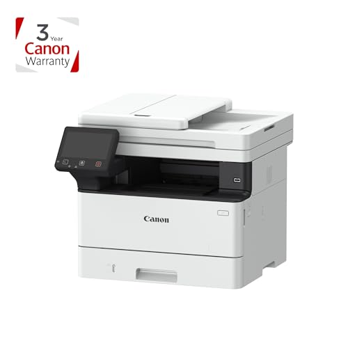 Canon i-SENSYS MF461dw A4 S/W-Laser MFP Drucken Kopieren Scannen Faxen, USB, LAN, WLAN, 250 Blatt Papierkassette, 12,7cm LCD-Farb-Touchscreen, Duplexdruck