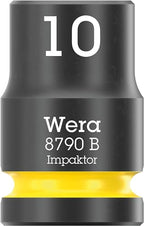 Wera 05005530001 8100 SB 12 Zyklop Comfort Knarrensatz, Umschalthebel, 3/8"-Antrieb, metrisch, 16-teilig