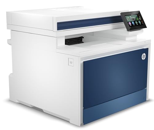 HP Color LaserJet Pro MFP 4302fdw Multifunktions-Farblaserdrucker, Automatischer beidseitiger Druck, Wi-Fi, Fax, Hohe Druckgeschwindigkeit, Bis zu 50.000 S./Monat, Wolf Pro Security