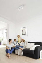 Philips myLiving Star 2-er LED Spots (11,5 W), dimmbare Deckenspots mit warmweißem Licht und zwei schwenkbaren Spotköpfen, energiesparende Raumbeleuchtung, weiß