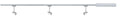 Paulmann 95459 URail Schienensystem Set Barelli max 3x10W GU10 Chrom matt/Chrom 230V 1m Schienensystem Schienenleuchte Deckenbeleuchtung