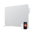 BR Bringer Infrarotheizung 750 Watt mit Smart Thermostat, WIFI & App - für Wandmontage oder als Standgerät für kleinere Räume bis 15m² - sehr Energiesparend - Deutsche Qualitätsmarke (weiß)