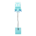 Paladone Minecraft Allay Buchleuchte zum Anklemmen, offiziell lizenziertes Leselicht, Clip-Lampen-Design mit flexiblem Kabel, mit Allay-Mob-förmigem Kopf, 3 Lichtmodi, batteriebetrieben