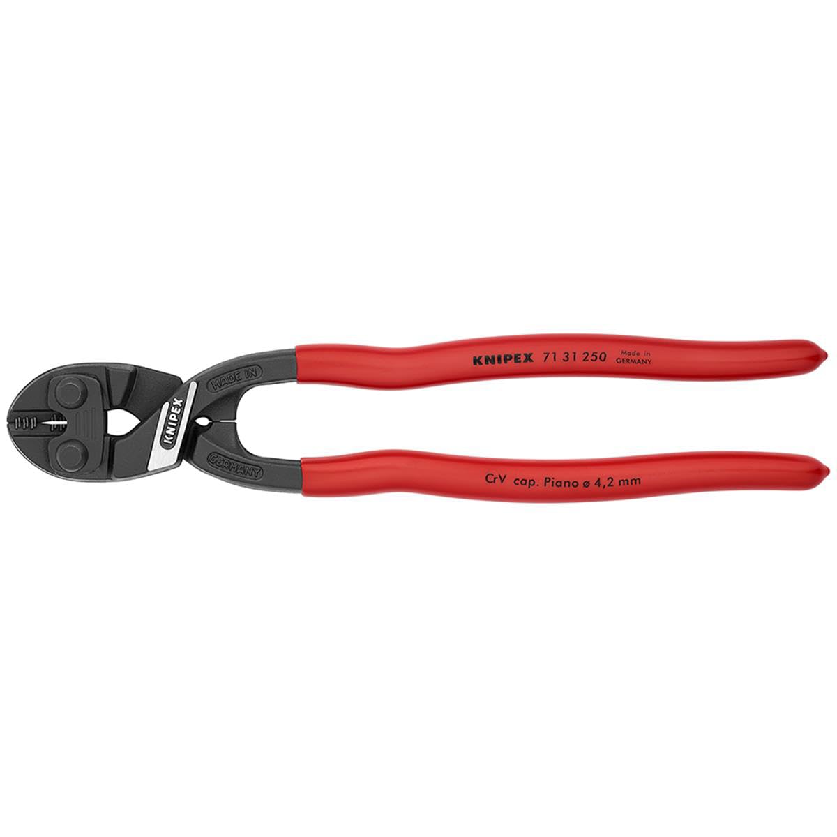 Knipex Hebel Action mini-bolt Cutter mit Notch, 71 31 250
