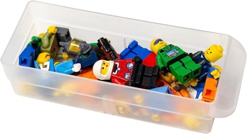 Akro-Mils 10164 Schubladenschrank mit 64 Schubladen, Kunststoff, für Garage, Perlen- und Make-up-Organizer, Lego-Aufbewahrung, Lehrer-Werkzeugkasten und mehr, 50,8 x 15,2 x 40,6 cm (B x T x H) Schwarz