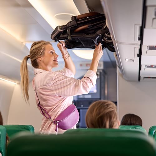 Bebeconfort Zephir, kompakter Baby Kinderwagen, 0–4 Jahre (bis zu 22 kg), leichter Reise Buggy (5.6 kg), in Kabinengröße, flacher und verstellbarer Sitz, Aufbewahrungskorb, Mineral Green