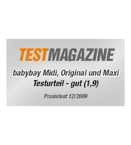 babybay Maxi extra großes Beistellbett aus massivem Buchenholz / Kinderbett Höhe stufenlos verstellbar & umweltfreundlich / mitwachsendes Babybett (kernbuche geölt)