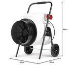 TROTEC Bauheizer TDS 120 R – Heizleistung 15 kW / 30 kW – Elektroheizer Luftmenge 1900 m³/h – Heizlüfter für große Räume