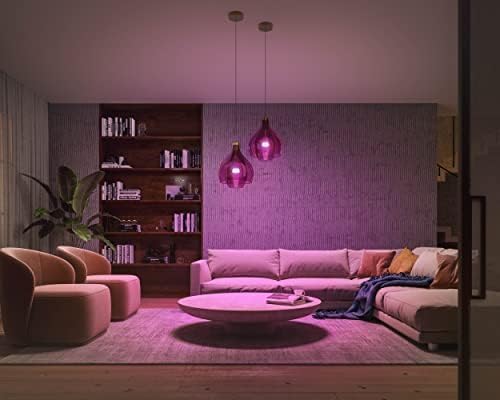 Philips Hue White & Color Ambiance E27 LED Glühbirne, 1100lm, 16 Mio. Farben, dimmbar, steuerbar via App und Stimme, kompatibel mit Amazon Alexa (Echo, Echo Dot), 1er Pack, alte Generation