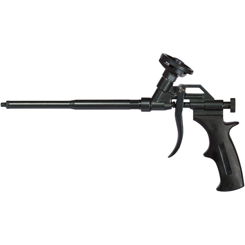 fischer Aktionspaket Pistolenschaum PUP S 750 mit Schaumpistole PUP M4 BLACK, 4 Montageschäume zum Verfüllen, Dämmen & Isolieren und 1 Schaumpistole zum Verarbeiten von PU-Schäumen im Set