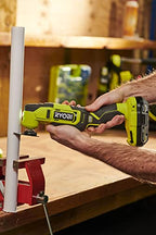RYOBI 18 V ONE+ Akku-Multitool RMT18-0 (Oszilationswinkel 3,0°, Schwingzahl 0-20.000 min-1, variable Geschwindigkeitsregulierung, LED-Beleuchtung, inkl. Zubehör, ohne Akku & Ladegerät im Karton)