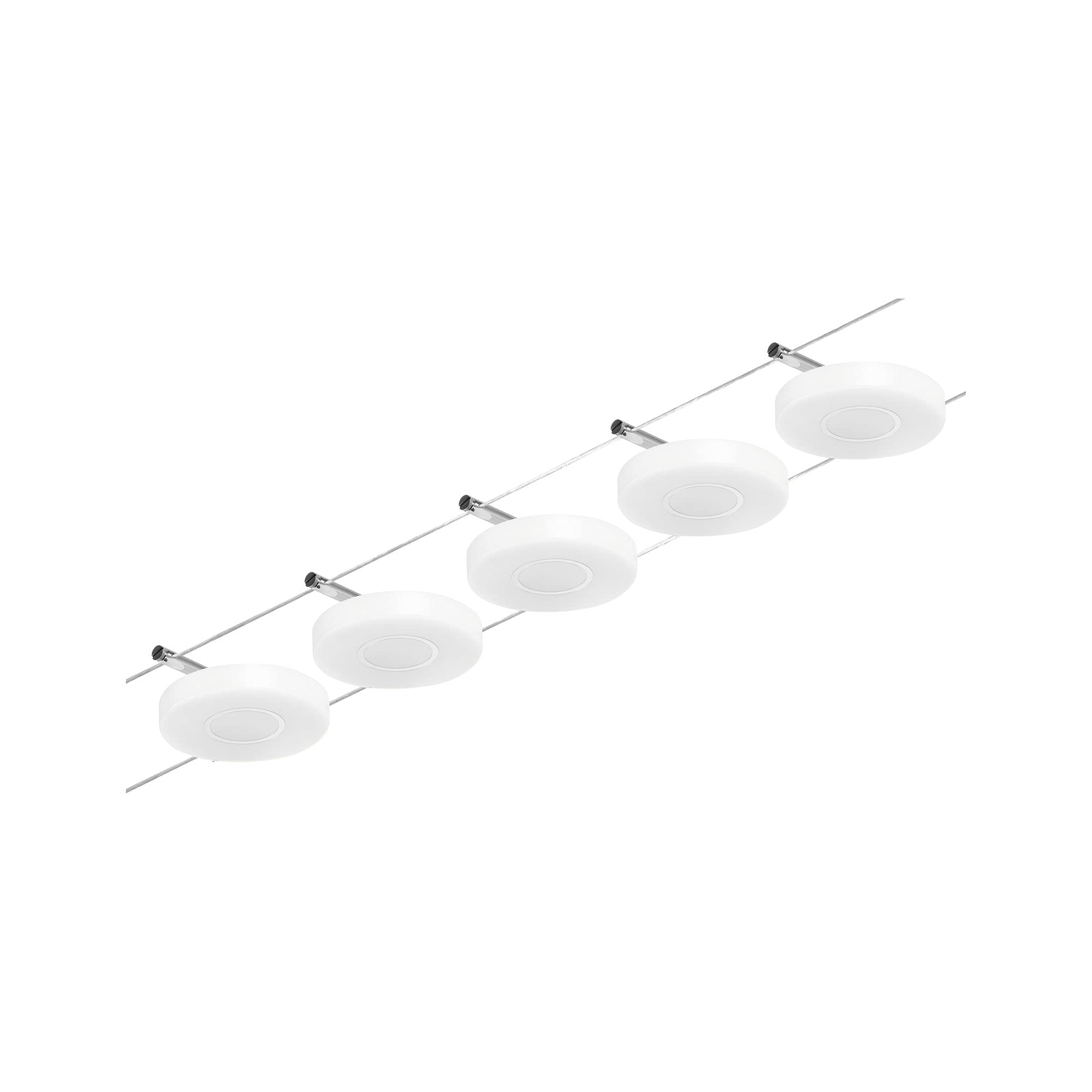 Paulmann Wire Systems Set DiscLED 5x4,5W Chrom mat