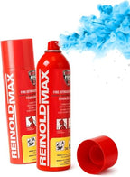 notlok Safety Work - 500g Feuerlöschspray fluorfrei | Hautfreundlicher Mini-Feuerlöscher-Schaum für Brände A F & E bis 1000 V | Klein Feuerlöscher für Zuhause & Auto