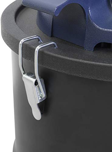 Güde 58580 Akku Aschesauger AS 18-201-05 (18V, max. Unterdruck: 80 mbar, Schlauchlänge: 1 m, Behältervolumen: 15 l, Schlauchdurchmesser: 30 mm, inkl. HEPA-Filter und 2,0 Ah Akkupack mit Ladegerät)