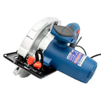Handkreissäge DEDRA stark 1500W, Kreissägeblatt Ø 185mm, max. Schnitttiefe 66 mm, Sehr hohe Drehzahl: 5500 U/min Ergonomisches Leichtgewicht 4,4kg, softgrip, für Holz und mehr