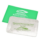 DMT Dia-Sharp® Diamant Taschenschleifstein im Kreditkartenformat Set Grob, Fein & Extrafein, Kompakter Wetzstein für Messer und Werkzeuge, Made in USA, D3EFC