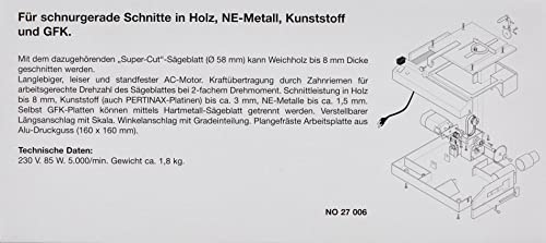 PROXXON Tischkreissäge KS 230, 27006