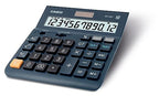 Casio Tischrechner DH-12ET 12-stellig Steuerberechnung Gesamtsummen-Speicher Solar-/Batteriebetrieb