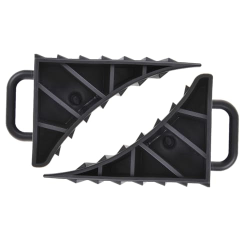 ProPlus 341347 2 x Unterlegkeile mit Griff Bremskeile Wohnwagen Anhänger PKW Hänger