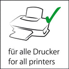 SIGEL ZV570 SEPA-Überweisungen, A4, 100 Blatt, Überweisungsträger / Zahlschein, mit gratis Beschriftungsvorlage