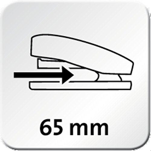 Novus B 38 Heftzange Büro (Vollmetallgerät, bis 40 Blatt) chrom