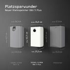 Neueste Generation: STIEBEL ELTRON Kleinspeicher SNU 5 Plus, sehr kompakt, antitropf-, thermostop-Funktion, Untertischboiler 5 Liter Niederdruck mit Stecker, 2 kW, 204972