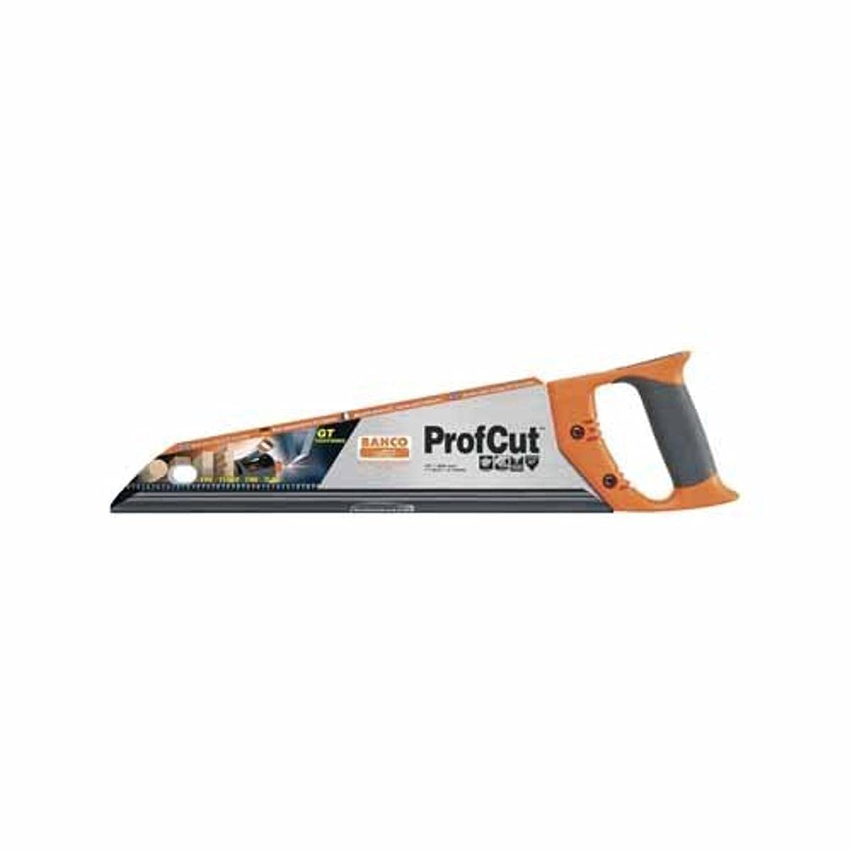 Bahco PC-19-GT9 BHPC-19-GT9-A Handsäge Proficut fein mit 2K Handgriff Blattlänge 475 mm, Mehrfarbig, 100 x 50 x 50 cm