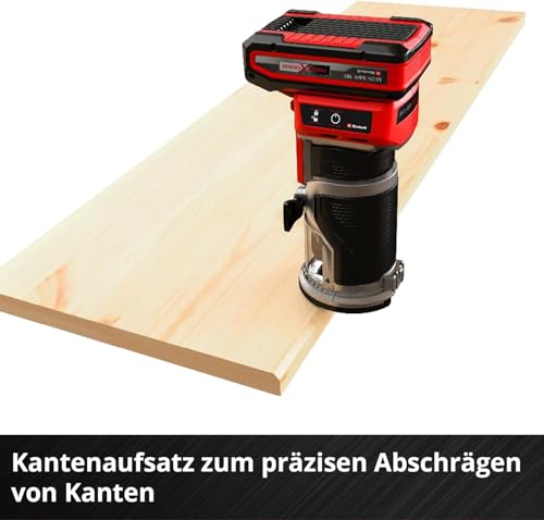 Einhell Professional Akku-Kantenfräse TP-ET 18 Li BL-Solo Power X-Change (18V, Li-Ion, 40 mm Hubhöhe, Brushless-Motor, Lieferung ohne Akku & ohne Ladegerät)
