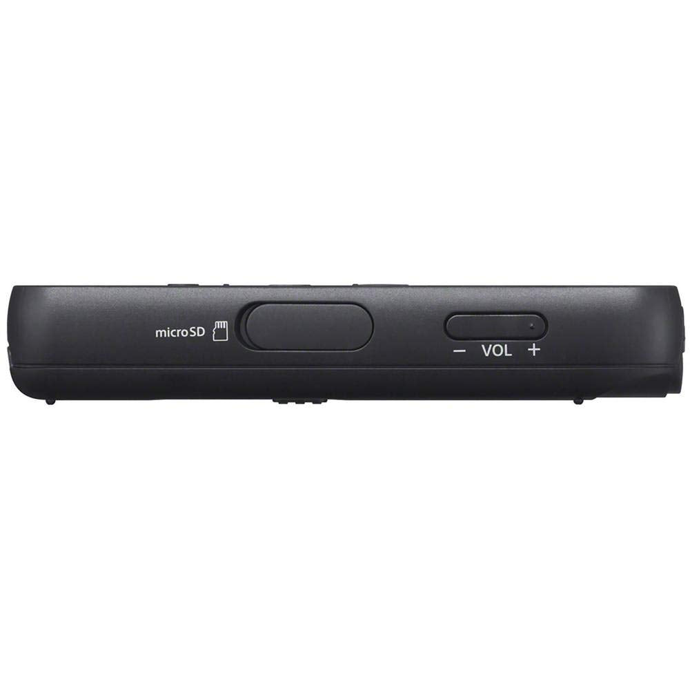 Sony ICD-PX370 Digitaler Mono Voice Recorder mit integriertem USB (Diktiergerät, MP3 Aufnahme, 57 Stunden Aufnahmezeit, 4GB Speicher, Optimized Voice Rec reduziert Umgebungsgeräusche) schwarz
