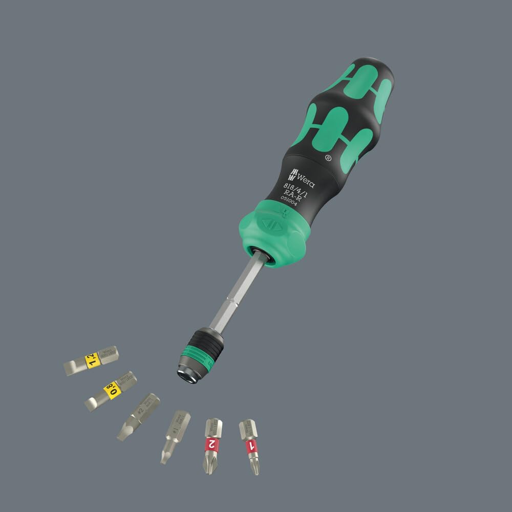 Wera 05051516001 Kraftform Kompakt 26 RA-R mit Tasche, 6-teilig