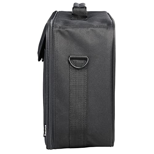 Hama Sportsline Beamertasche groß (Projektor Tasche Größe L, 27 x 39 x 15 cm für Acer, BenQ, Epson, LG, Optoma Beamer) Schwarz