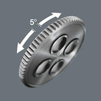 Wera 05075830001 Safe-Torque A 1 Set 1, Drehmomentschlüssel-Satz, 1/4" Vierkant, 2-12 Nm, 10-teilig, Schwarz-grün