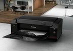 Canon imagePROGRAF PRO-1000 (DIN A2 Druck randlos, 12-Tintensystem, WLAN, LAN, 7,5 cm Farbdisplay), schwarz