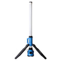 Ledino Hybrid LED Stehlampe 60W | 360° Baulampe mit 5.400 lm für Akku & Netzbetrieb | dimmbarer Arbeitsstrahler optimal als Arbeitsbeleuchtung inkl. Transportgriff | IP54 | Auch als Außenstrahler