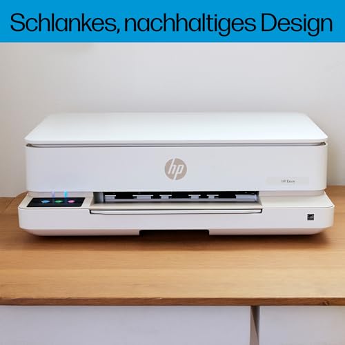 HP Envy 6120e, Multifunktionsdrucker, 6 Monate gratis drucken Instant Ink inklusive, Drucken, Kopieren, Scannen, Mobiler Faxversand, Wi-Fi, Beidseitiger Druck