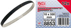 BGS 8853 | Druckluft-Bandschleifer | für Schleifbänder 330 x 10 mm | 20000 U/min | stufenlos verstellbar