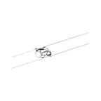 Paulmann 94153 Seilsystem Set Cardan max. 8x10W GU5,3 dimmbar Metall Seilsystem Seilleuchte Seillampe LED ohne Leuchtmittel