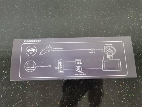 SIGRILL 4K/2K+1080P Dashcam Auto Vorne Hinten,WiFi Dash Cam mit 64GB SD Karte, Dasch-cam Auto Nachtsicht, 170°Weitwinkel WDR, 24/7 Parküberwachung Funktionalität, G-Sensor, Loop-Aufnahme, Max 256GB